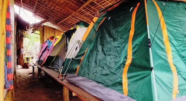 Тент с частичным видом на море Solmar Beach Camp