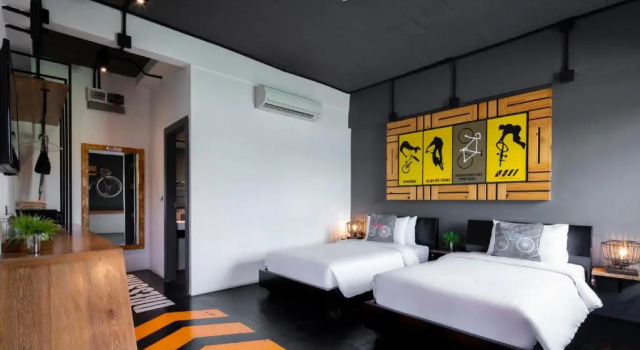 Двухместный номер Superior с видом на сад The VELOS Hotel and Pumptrack