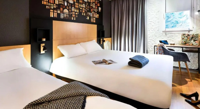 Трёхместный номер Standard ibis Macon Sud Crêches