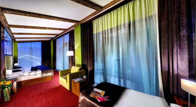 Трёхместный номер Classic с балконом Wellness Hotel Chopok