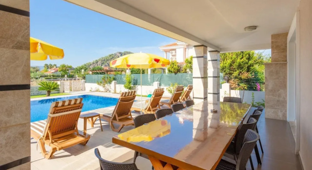 Вилла Villa Ozcelik Large Private Pool A C Wifi Car Not Required Eco-friendly - 2833