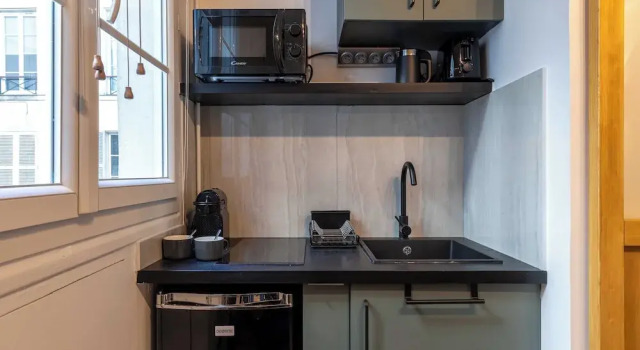 Peaceful Studio - 2P - Faubourg-montmartre, Забронировать Отель Париж Иль-де-Франс, рядом с Гран Бульвар
