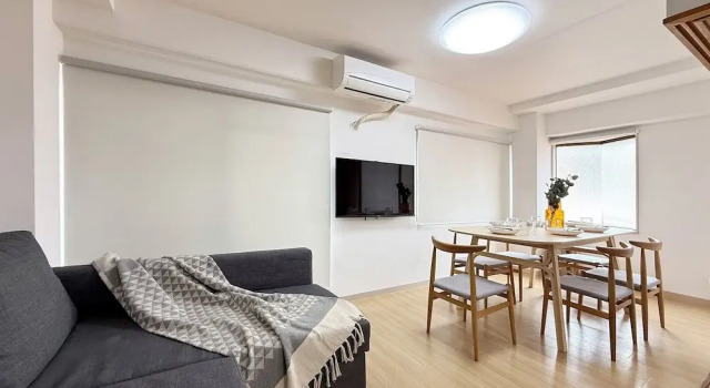 Appartamento Superior Residence Yu - Relaxing 2BR Near City Center Dining & Kitchen