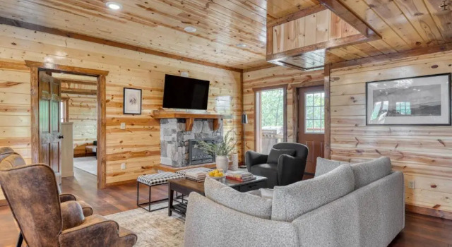 Коттедж Wilder by Avantstay Group Retreat Pool + Hot Tub + Views Near Pigeon Forge Sleeps 24