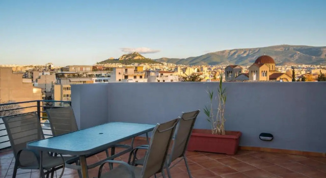 Апартаменты Пентхаус Virgo - Loft With Spectacular View to Acropolis