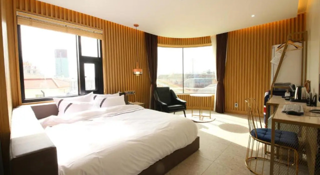 Люкс с видом на реку Suncheon Hound Hotel Suncheon Station Branch