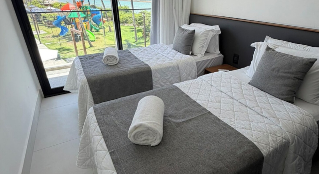 Апартаменты с 2 комнатами с видом на море Porto2Life Resort - Praia de Muro Alto