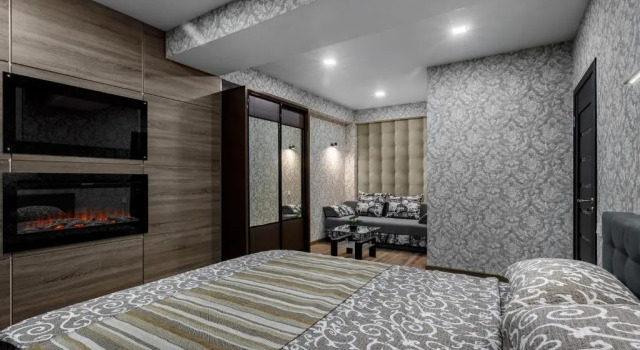 Apartment in the center! PANORAMIC WINDOWS! Fireplace!, Prenota Appartamento Chişinău Moldavia