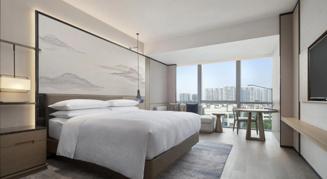 Двухместный номер Deluxe Four Points by Sheraton Suzhou, Wuzhong