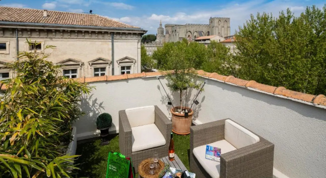 Двухместный номер Terrace Privilege Hôtel de lHorloge