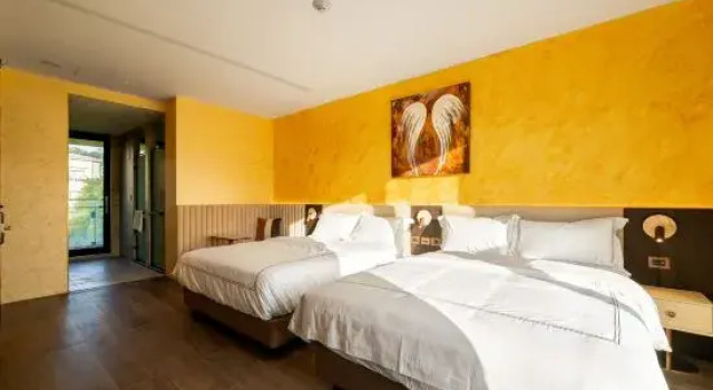 Bett im Wohnheim 芳印鉄旅 Fun inn