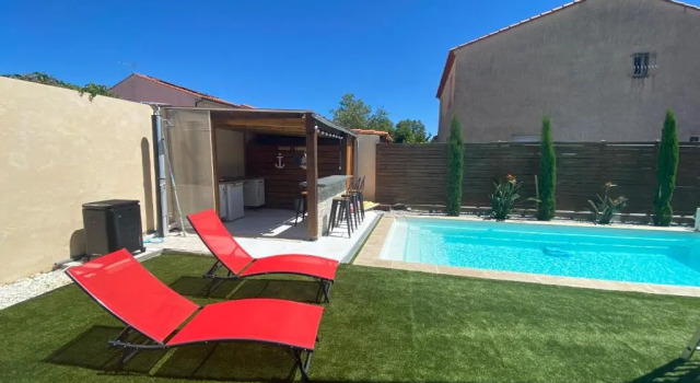 Вилла Jolie Villa climatisée piscine chauffée Perpignan
