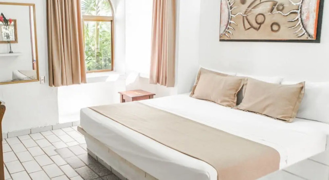 Двухместный номер Standard с балконом Hotel Hacienda de Melaque