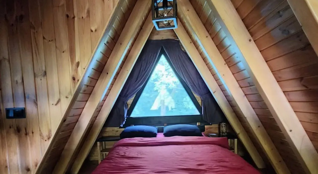 Бунгало Deluxe с 2 комнатами с видом на горы Sapanca Çağlayan Bungalow