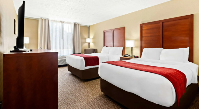Четырёхместный номер Standard Comfort Inn Grantsville-Deep Creek Lake