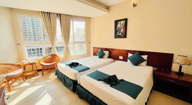 Двухместный номер Superior с балконом и с частичным видом на море The Coast Hotel Vung Tau