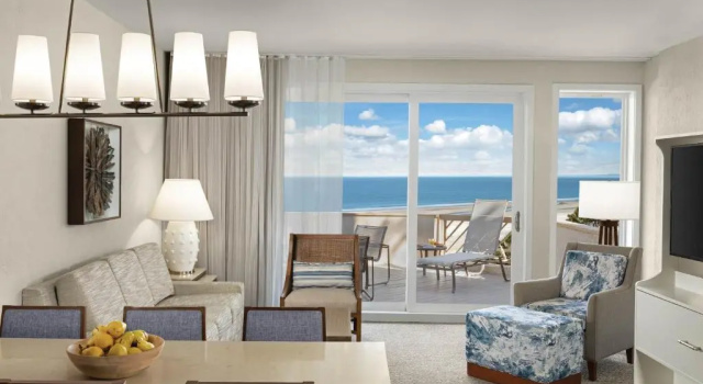 Вилла с 2 комнатами oceanfront Marriotts Monarch at Sea Pines