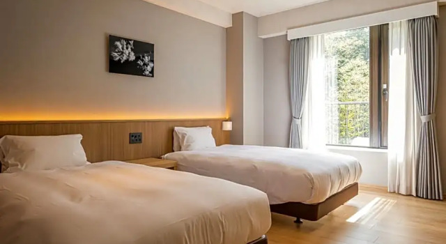 Двухместный номер Standard с балконом Higashikawa Asahidake Onsen Hotel Bear Monte