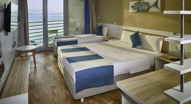 Двухместный номер Standard с видом на море Carine Hotel Delfin