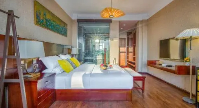 Двухместный люкс Moshe Gucheng Rongyuan Hostel