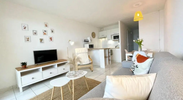 Splendide T2 Archi Cocooning Vue Mer 180, Rezerwuj Apartament Ploemeur 