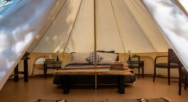 Тент с видом на сад Taanah Hotel & Glamping