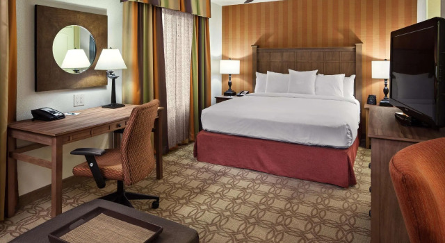 Двухместный люкс Corner c 1 комнатой Homewood Suites Atlanta Midtown