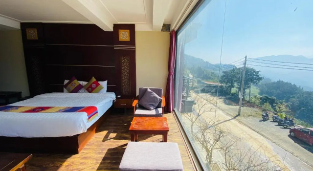 Двухместный номер Standard с видом на горы Sapa Vista Hotel