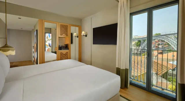 Двухместный номер Deluxe с видом на реку Origine Porto Gaia, a Tribute Portfolio Hotel