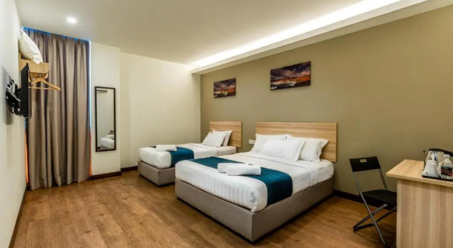 Трёхместный номер Deluxe 1 Orange Hotel KLIA & KLIA2