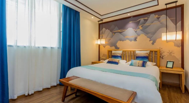 Семейный номер Deluxe Riverside Inn Guilin Central