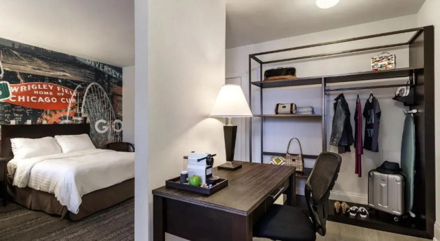 Двухместный номер Executive Hotel Versey Chicago Lincoln Park