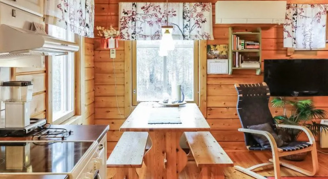 Sallanrinne b, Buchen Sie Ferienhaus Hotels in Lappland mit Parkplatz, Parkplätze