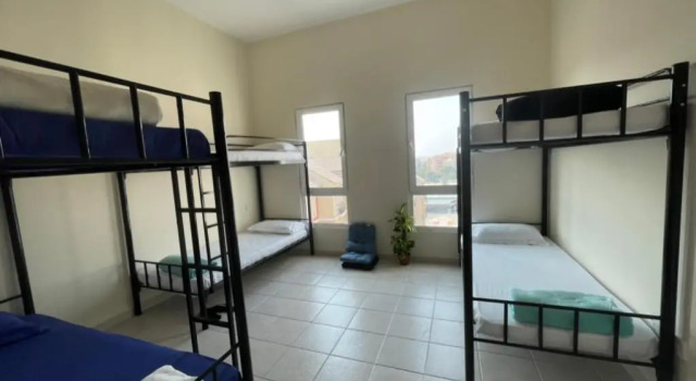 Кровать в общем номере Expo Backpackers