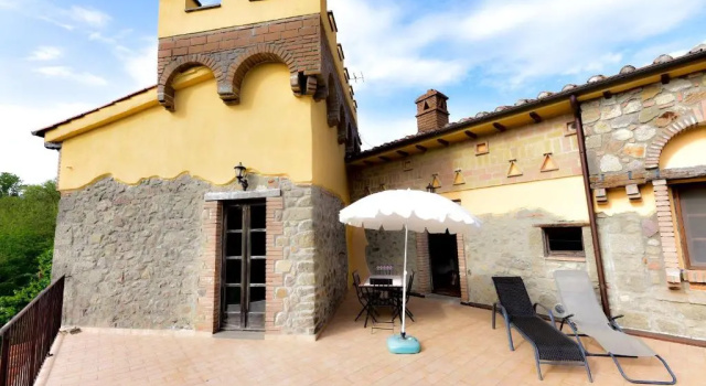 Апартаменты Agriturismo Castello delle Fornaci - Private Summer Jacuzzi