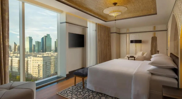 Двухместный люкс Presidential с видом на город Отель Sheraton Астана