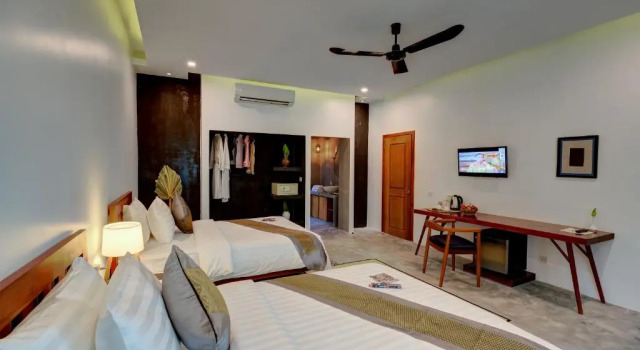 Семейный люкс с балконом Tanei Angkor Resort and Spa