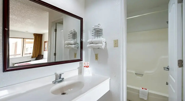 Трёхместный номер Premium OYO Hotel Groesbeck