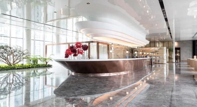 Номер Premium с видом на реку InterContinental Chongqing Raffles City by IHG
