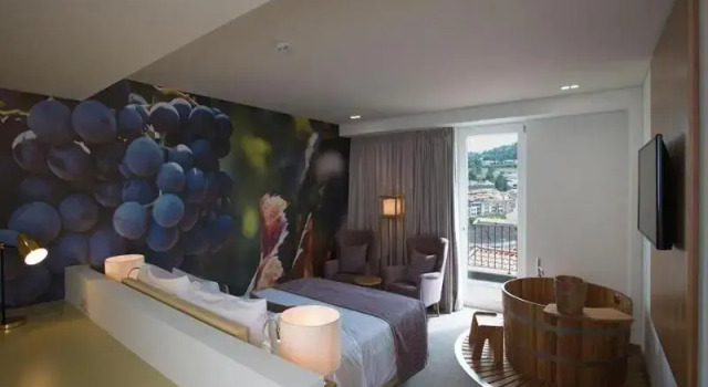 Двухместный люкс с балконом Douro Castelo Signature Hotel & Spa