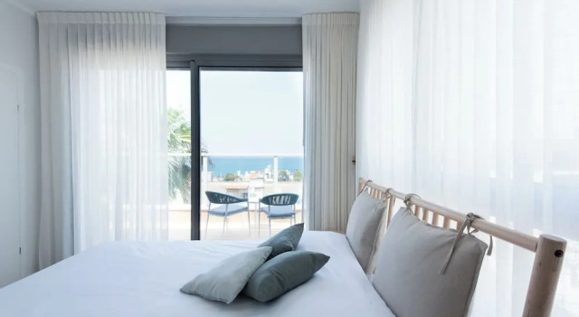 Двухместные апартаменты Comfort с видом на море PORT CITY HAIFA - Luxury Seaview Penthouse w Jaccuzzi