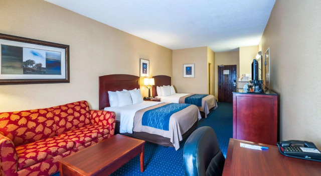 Четырёхместный номер Standard Comfort Inn & Suites North East