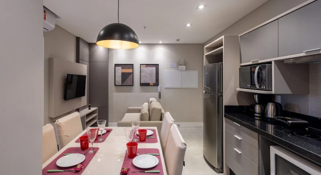 Апартаменты с балконом MHFs Apartamentos com Vista Mar Itapema