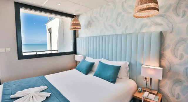 Двухместный номер Superior с видом на море The Originals Boutique, Hôtel Neptune, Berck-sur-Mer