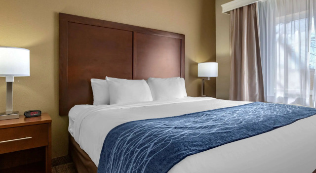 Двухместный люкс Comfort Inn & Suites Alameda at Albuquerque Balloon Fiesta Park