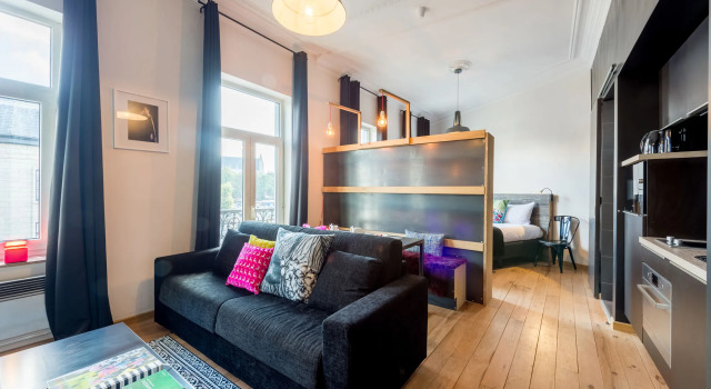 Smartflats City - Grand Sablon, Забронировать Отель Отели Брюссельского столичного региона 3 звезды, рядом с Центр изобразительных искусств BOZAR, 3*