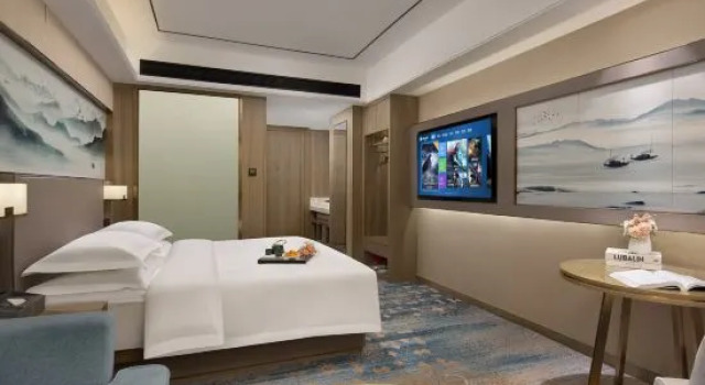 Двухместный номер Deluxe с видом на город Wenzhou Guomao Grand Hotel