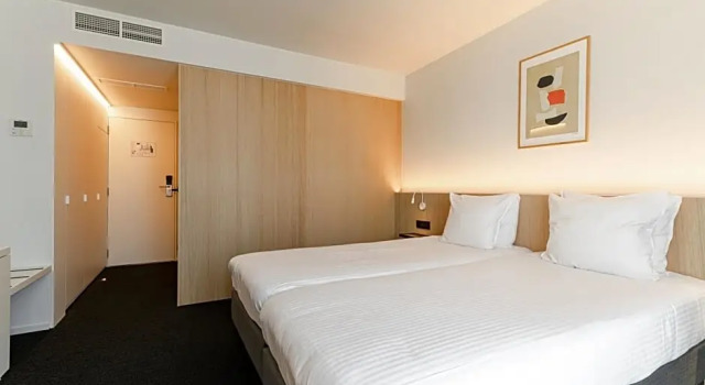 Номер Comfort с видом на город Hotel Le Bois De Bruges