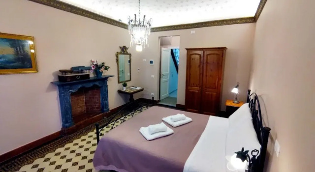Deluxe Doppel Zimmer mit Balkon Dimora Lecerf