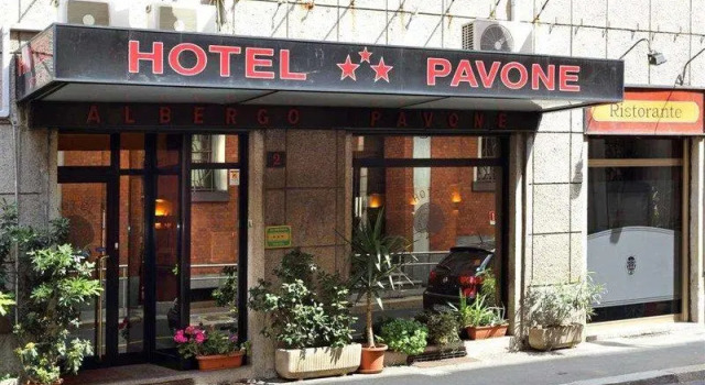 Кровать в общем номере Отель Pavone